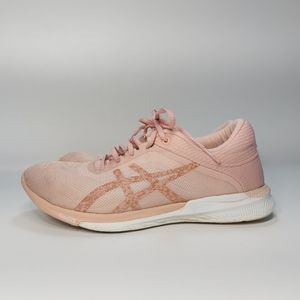 ASICS Fuze-Gel Pink Coral Sand Running Shoes Womens US Size 6